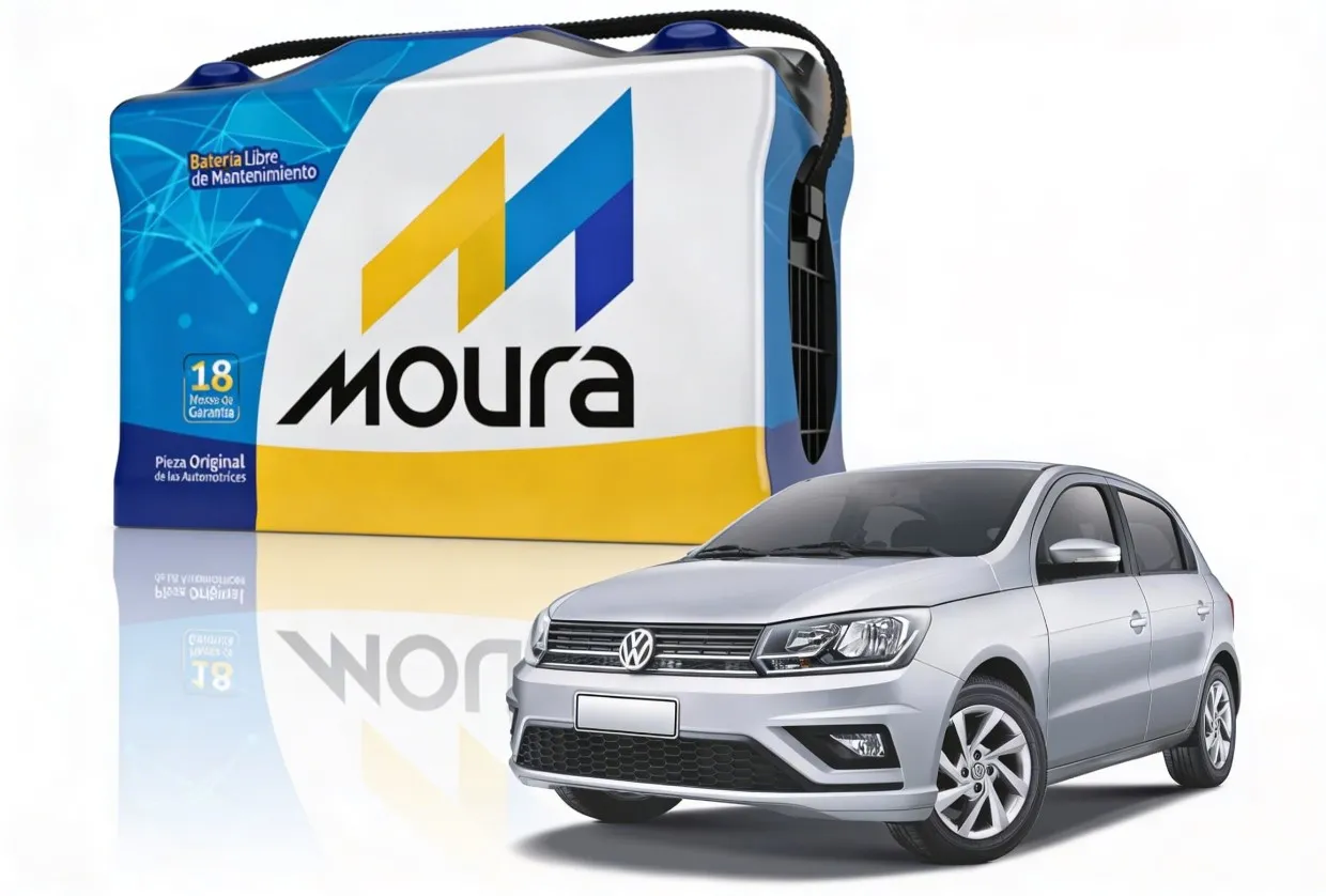 Batería Moura instalada en tu auto